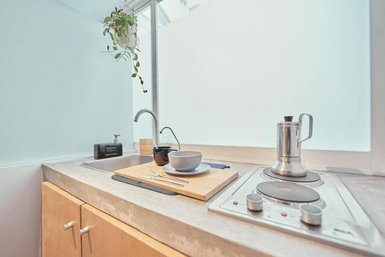 New! Cozy Cuauhtmoc Studio, Near Usa Embassy Mexiko-Stadt Exterior foto